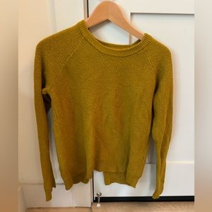 Madewell cross over sweater